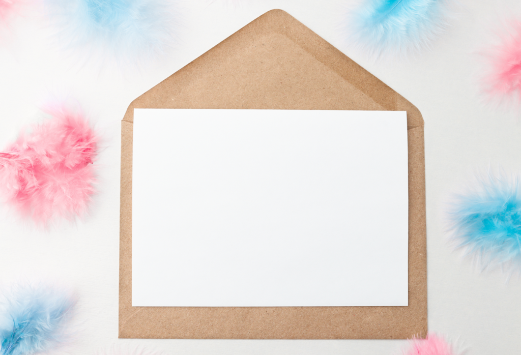 faire-part de naissance fille chic